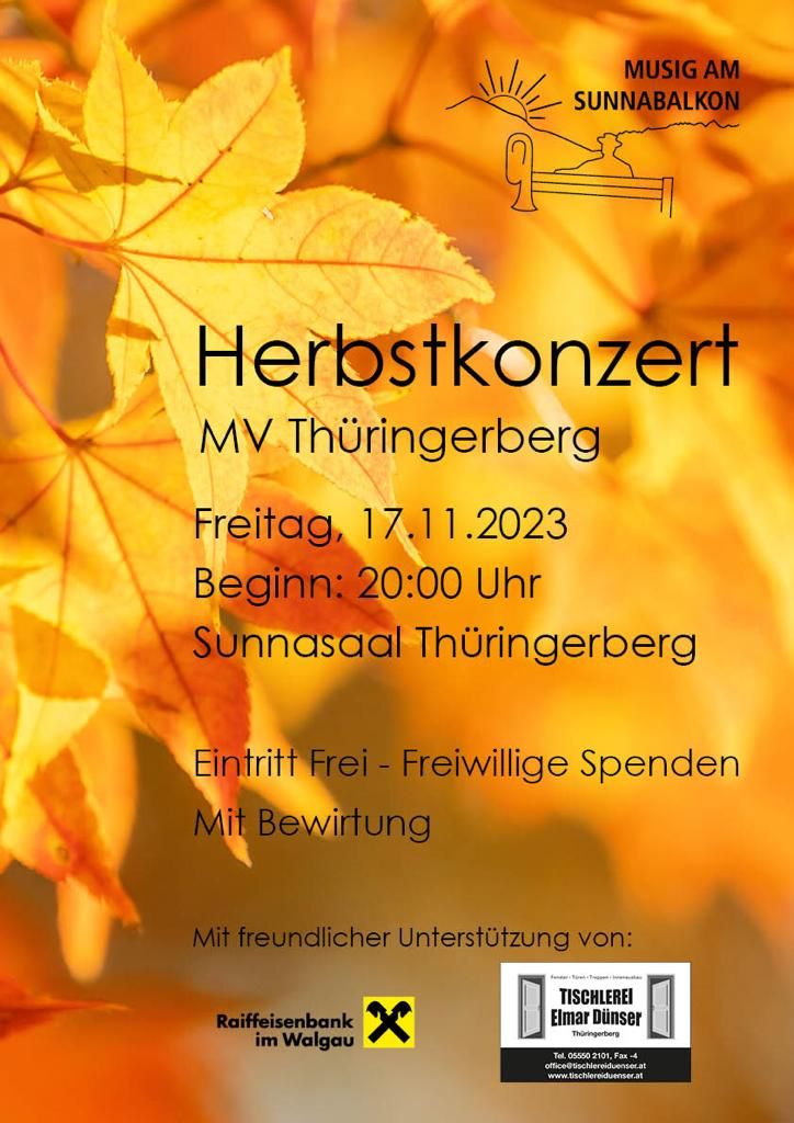 Herbstkonzert 2023