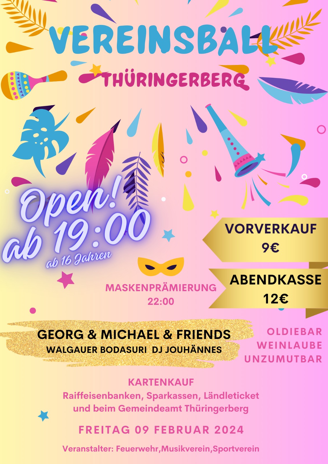 Vereinsball Thüringerberg 2024